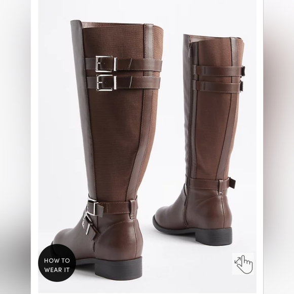 Size 10.5 Torrid WW Fall Boots, NWT- never worn - Picture 3 of 6